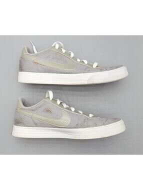 Nike Capri Canvas Low Women's 7.5 Gray White Casual Sneakers 408182-010